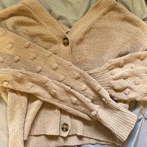 Moon and Madison (size medium) cardigan top!